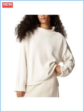 Women's Oversized Roll Neck Pullover Sweater Long Sleeve Fall Casual Tops